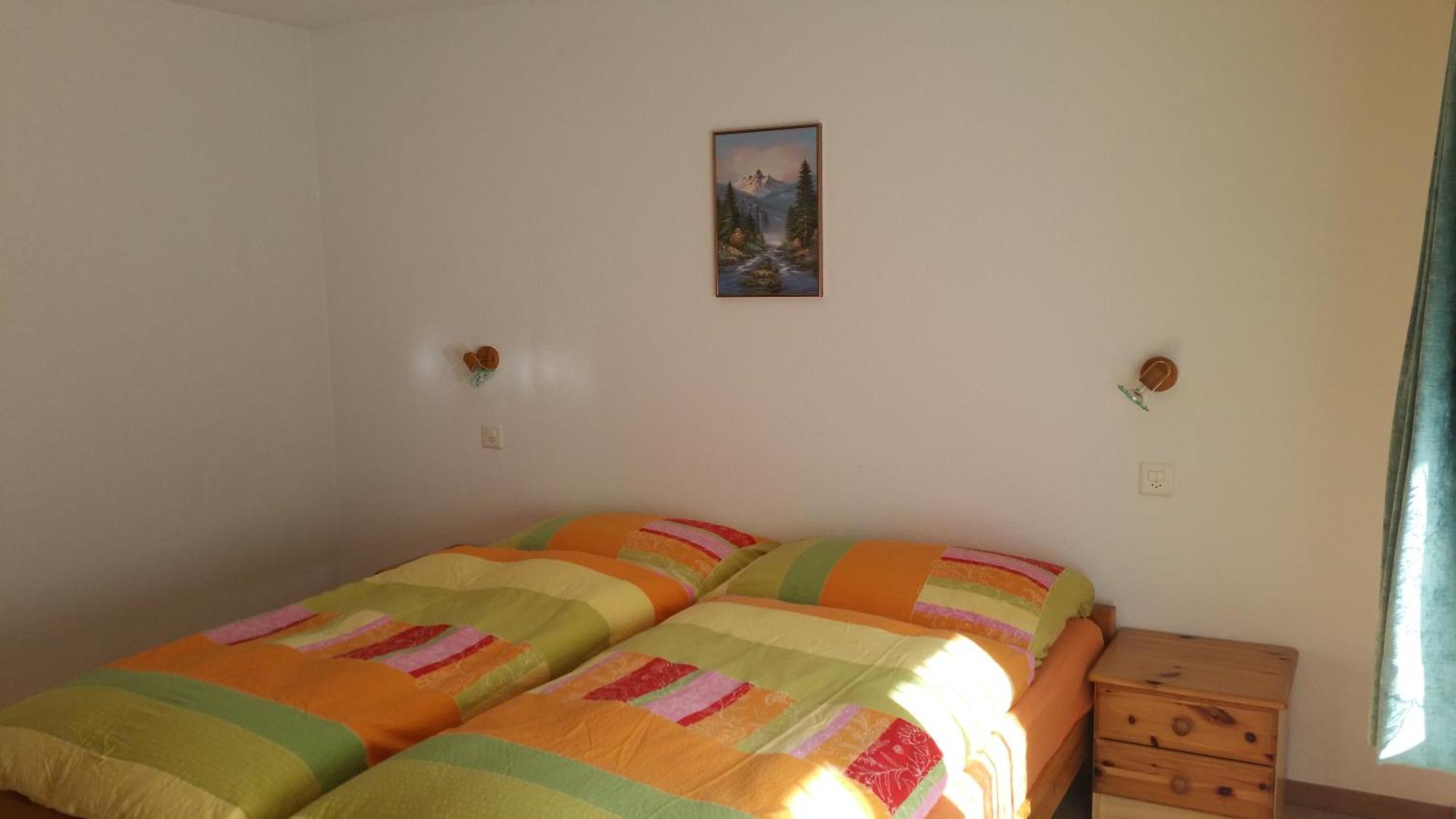 Ferienhaus Antigua Saas-Grund Værelse billede