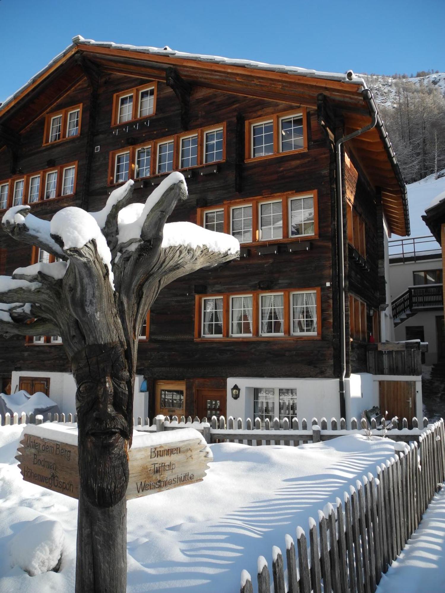 Ferienhaus Antigua Saas-Grund Værelse billede