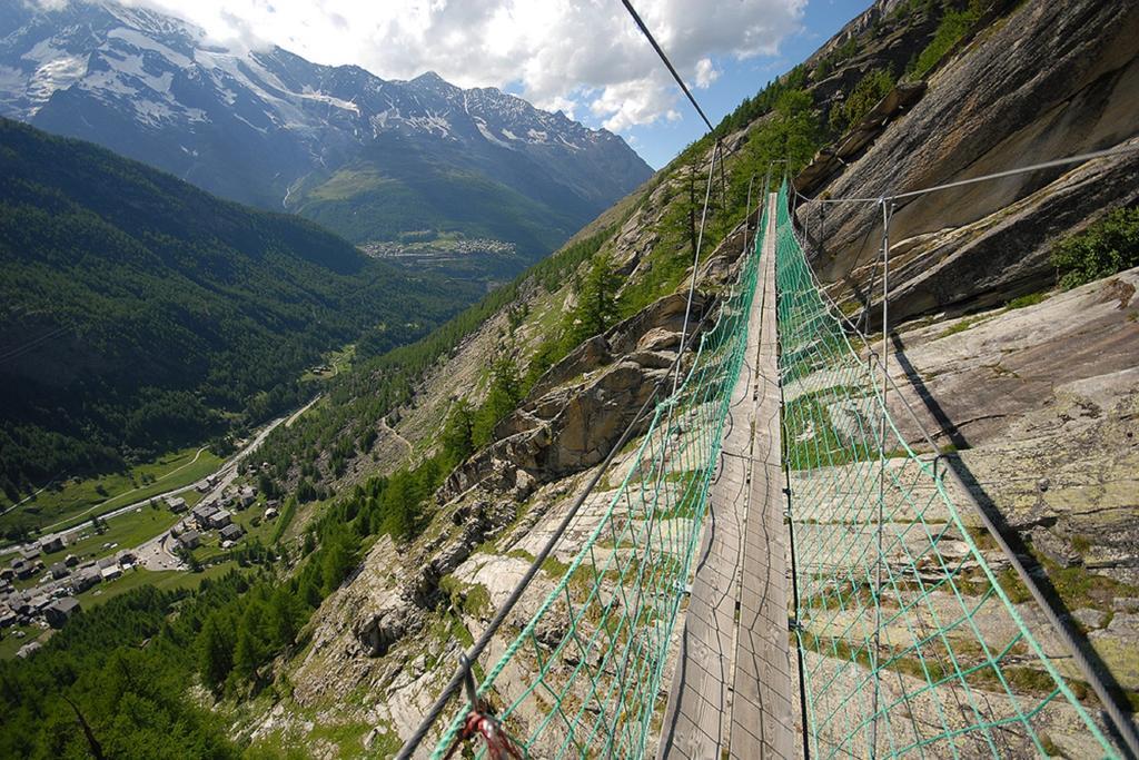 Ferienhaus Antigua Saas-Grund Eksteriør billede